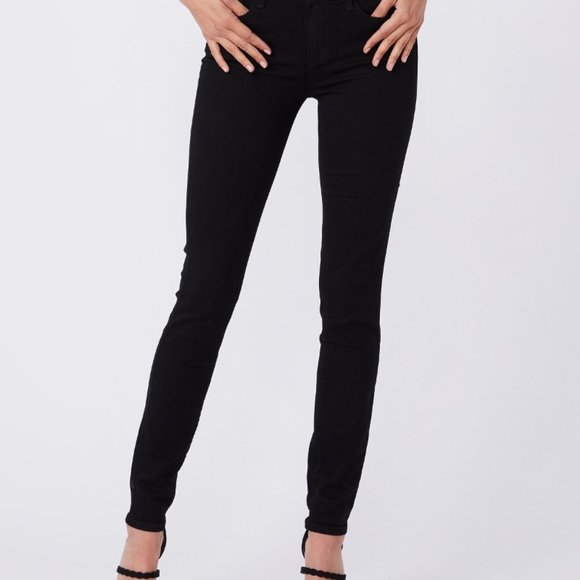 Paige Verdugo Ultra Skinny Black Jeans VGUC - Picture 1 of 12
